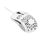 COOLER MASTER MOUSE GAMING WIRED MASTERMOUSE MM710 OPTICAL USB 16000 DPI COLORE BIANCO