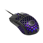 COOLER MASTER MOUSE GAMING WIRED MASTERMOUSE MM711 OPTICAL USB 16000 DPI LUCE RGB COLORE NERO OPACO