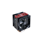 COOLER MASTER DISSIPATORE CPU, HYPER 212 LED TURBO RED COVER, 2X120MM 600-1600RPM PWM FAN WITH RED LED, 4X6MM DIRECT CONTACT HEATPIPES, FULL SOCKET SUPPORT